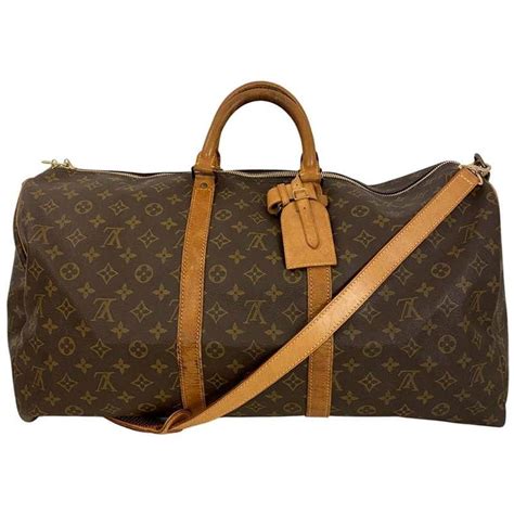 lv keepall 55 size|keepall 55 with shoulder strap.